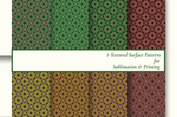 8 Earthy Baroque Seamless Patterns: Merging Rustic Elegance with Modern Design Needs