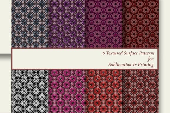 8 Gothic Vintage Seamless Jewel Patterns: A Timeless Design Resource for Creative Projects