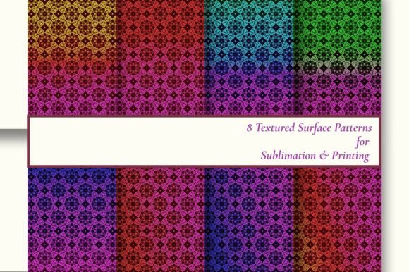 8 Jewel Tone Gothic Floral Patterns: A Curated Collection for Sublimation and Professional Printing