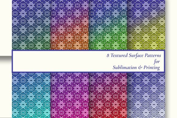 8 Vibrant Geometric Seamless Patterns for Modern Design Projects