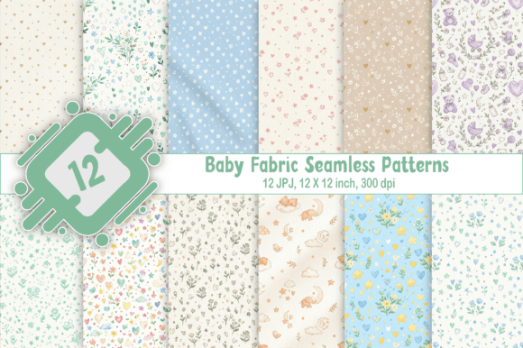 Baby Fabric Seamless Patterns