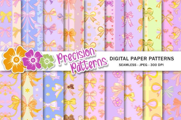 Coquette Bow Patterns for Creative Projects