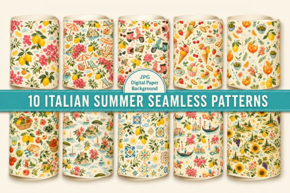 Esplorare le Stagionalità e Applicazioni delle Italian Summer Seamless Patterns