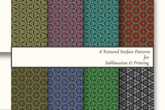 Ornate Geometric Sublimation Patterns